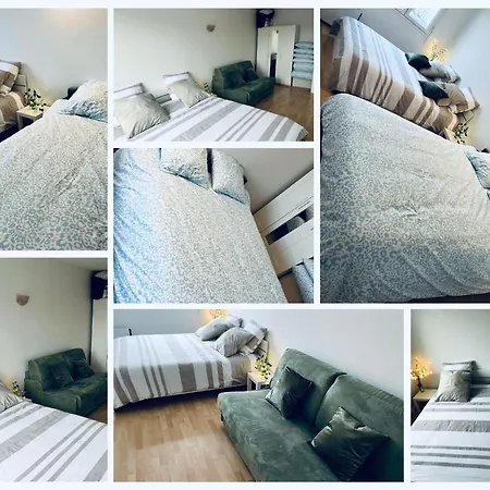 Apartment T2 Merignac, Tram, Airport, 6p *